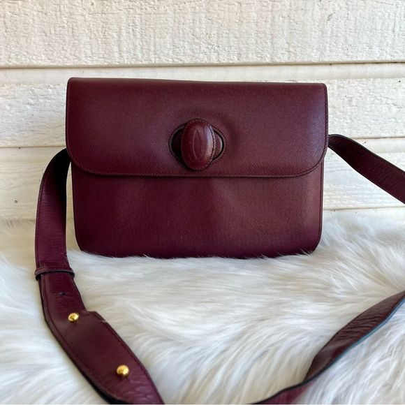 Cartier Handbags - CARTIER Turnlock Vintage Camera Bag Flap Tote Crossbody Model
